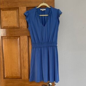 Elegant Blue Women's Dress